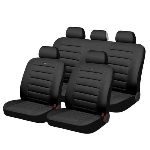 Fundas de asientos hechas a medida para Dacia Duster I FL SUV (2013-2018) -  Auto-Dekor - Premium - nero negro
