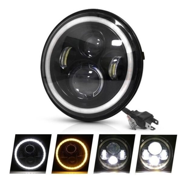 117-FII99-1.jpg Faro Redondo Led 7 Ojo De Angel 12v Y 24v