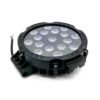 Faro Redondo 17 LED Aro Negro