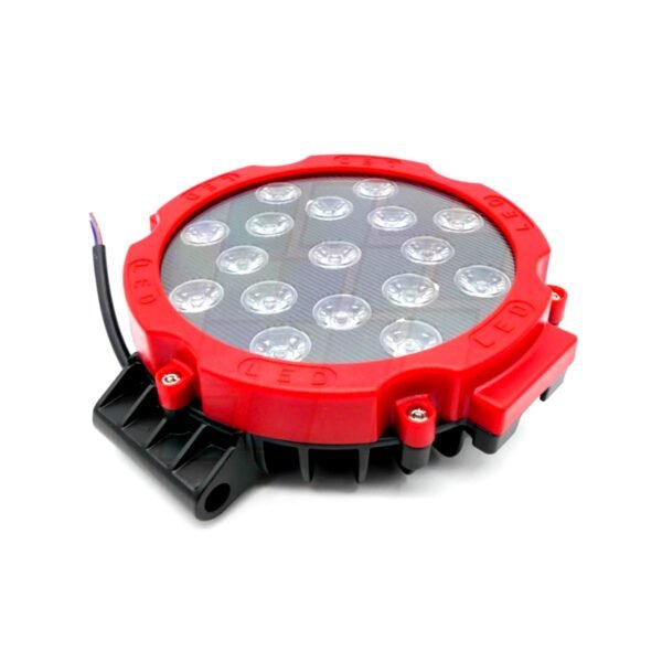 123-FLEDR1751RED.jpg Faro Redondo 17 LED Aro Rojo