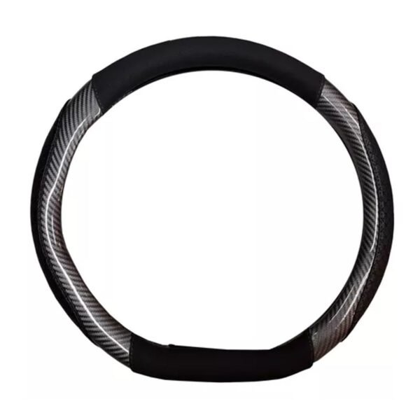 Cubre Volante Base Plana Gris Carbono