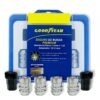 ANTIRROBO DE RUEDAS CROMADO GOODYEAR JUEGO X 4 + 2 LLAVES