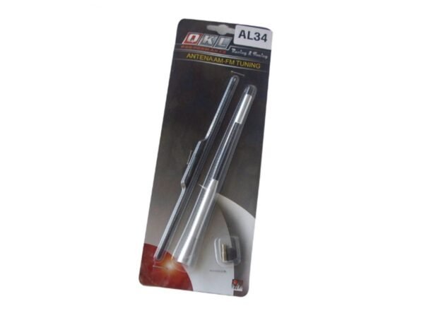 Antena Mastil Universal Aluminio AL34