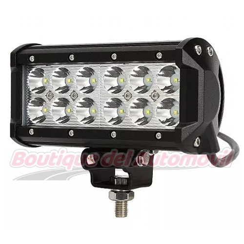 Barra Faro Auxiliar de 12 Led 36w