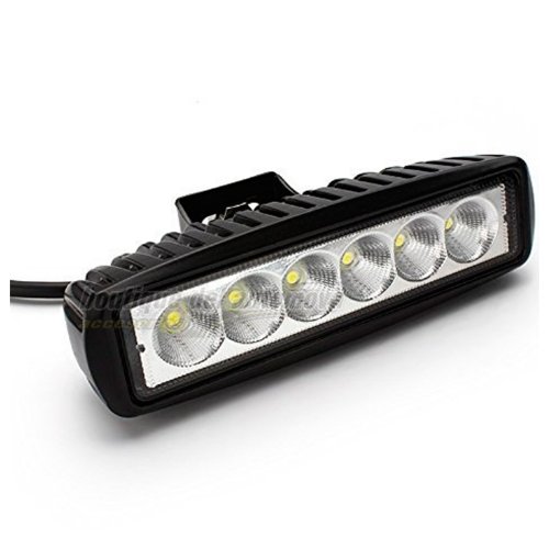 Faro 6 Led 18 w Rectangular