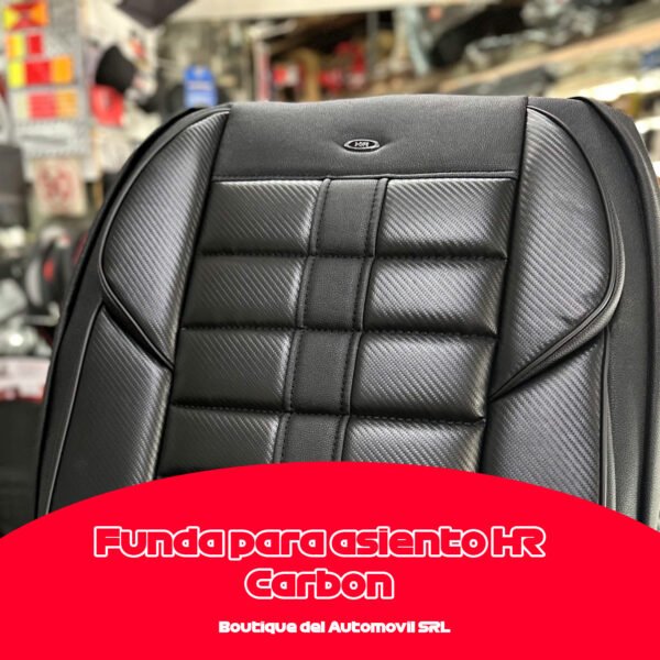 CARBON FUNDA ASIENTO HR CARBON - CARBONO NEGRO/LADO GRIS