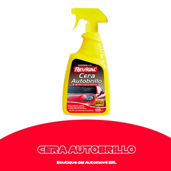 Cera Autobrillo Revigal
