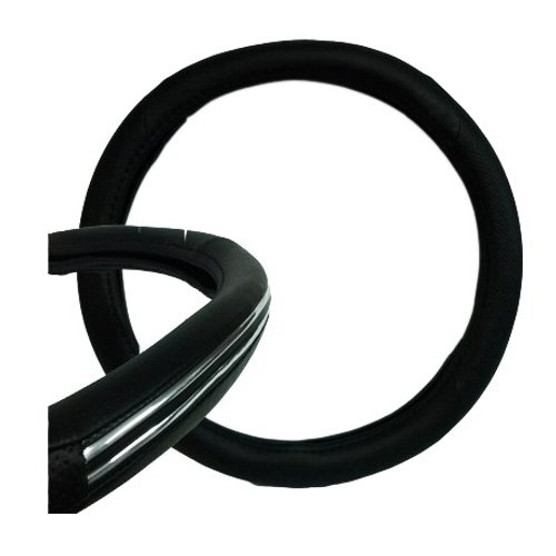 Cubre-Volante-Negro-con-vira-Cromada-FD09590BLACK.jpg Cubre Volante Negro con vira Cromada FD09590BLACK