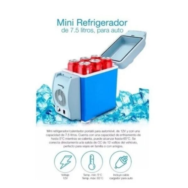 HELADERA 7.5 LITROS 12V