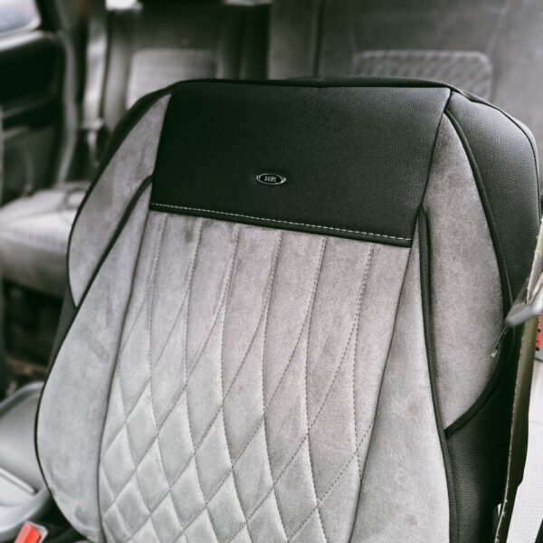 FUNDA ASIENTO  HR  ELEGANT - NEGRO/GRIS