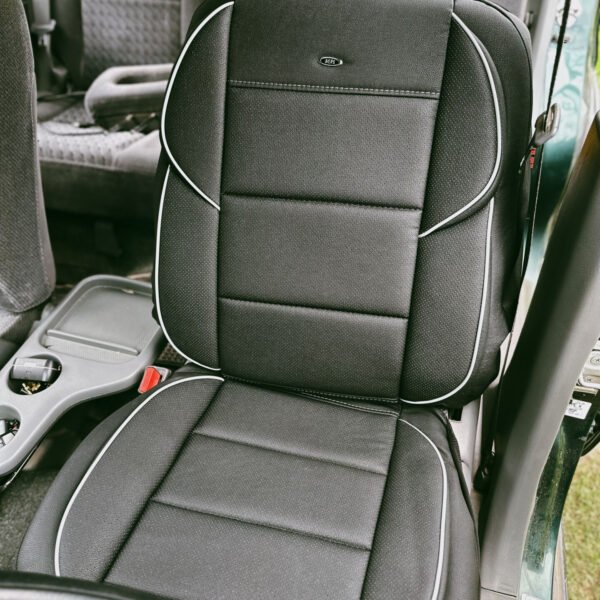 FUNDA ASIENTO  HR UNIQUE - NEGRO/ROJO
