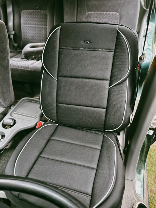 FUNDA ASIENTO  HR UNIQUE - NEGRO/ROJO