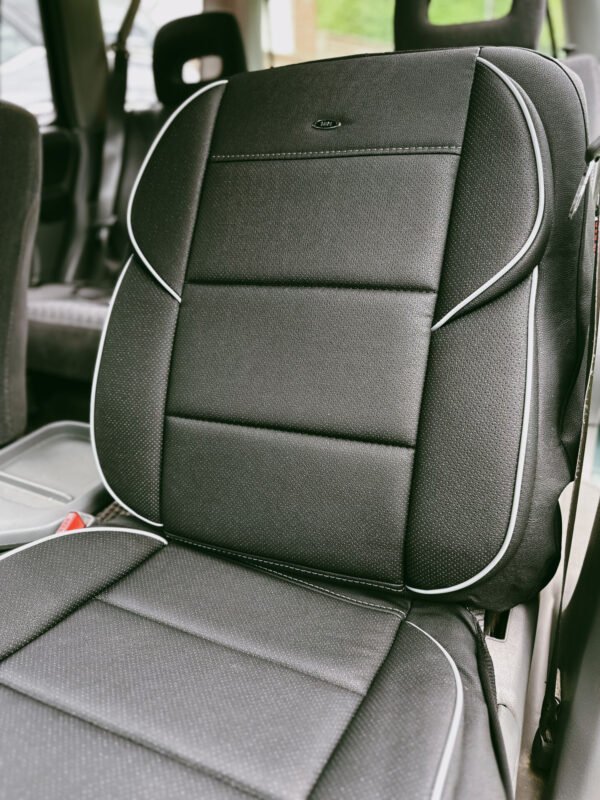 FUNDA ASIENTO  HR UNIQUE - NEGRO/ROJO