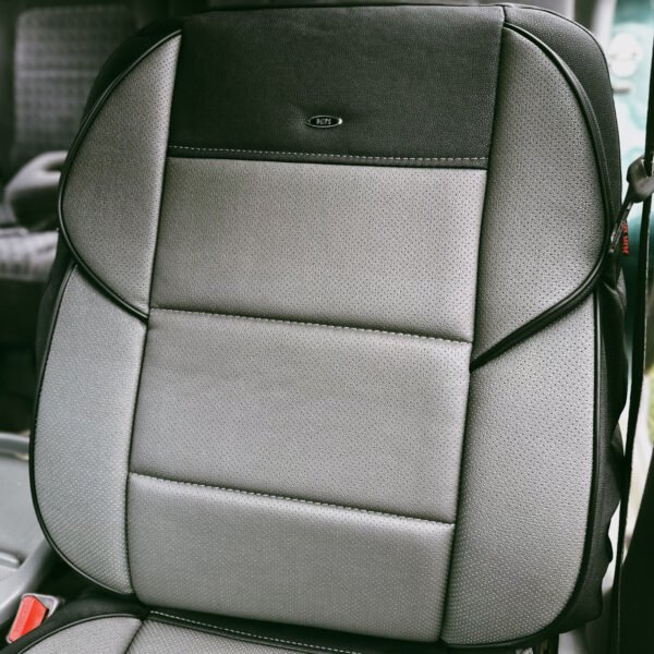 FUNDA ASIENTO  HR UNIQUE - NEGRO/ROJO