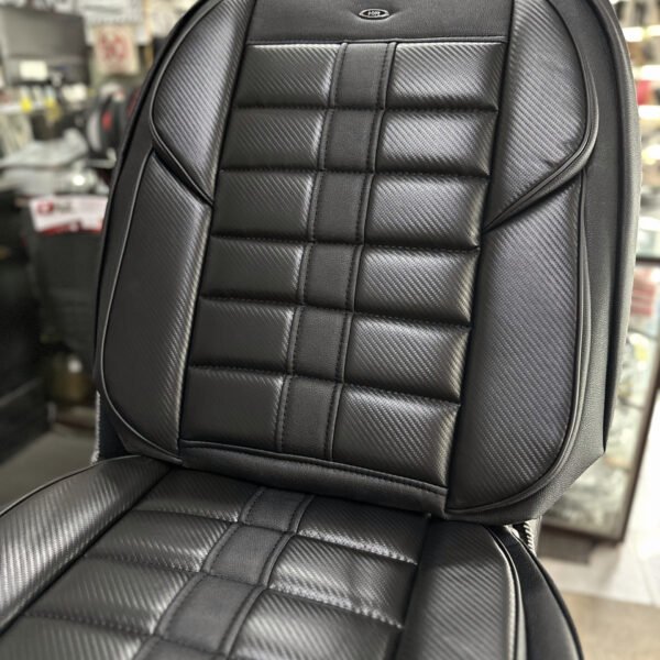 FUNDA ASIENTO  HR CARBON - CARBONO NEGRO/LADO GRIS