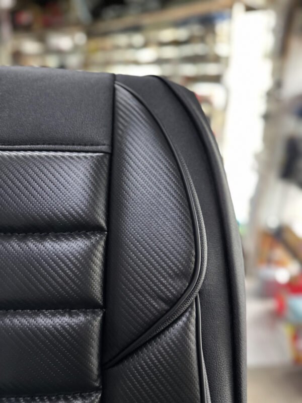 FUNDA ASIENTO  HR CARBON - CARBONO NEGRO/LADO GRIS