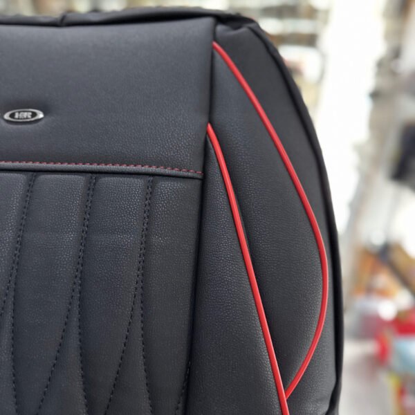 FUNDA ASIENTO  HR RENAISSANCE - NEGRO/ROJO
