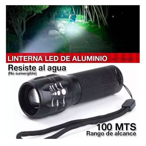 Linterna Led Mini con Zoom