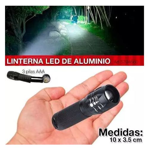 Linterna Led Mini con Zoom