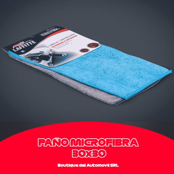 Mesa de trabajo 130x30x2 PAÑO MICROFIBRA 30X30 CM - 300Grs X2UN