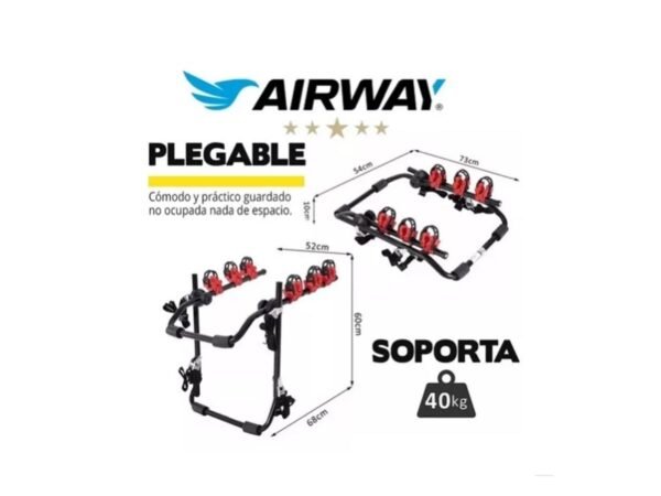 Portabici Para Baúl AIRWAY