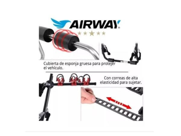 Portabici Para Baúl AIRWAY