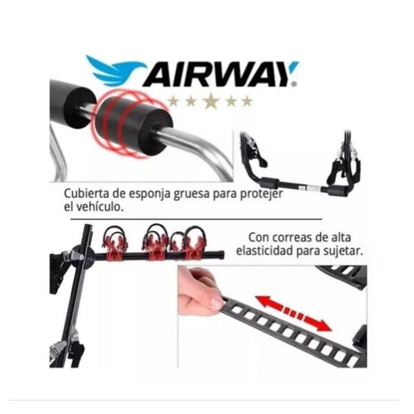 Portabici Para Baúl AIRWAY
