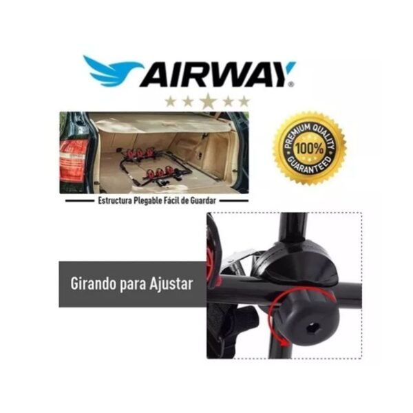 Portabici Para Baúl AIRWAY