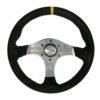 Volante Rally Gamuza Negro Ronal
