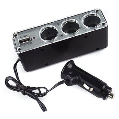 SALIDA TRIPLE ENCENDEDOR + USB