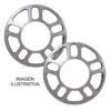 SEPA5.jpg SEPARADORES DE LLANTA POR MARCA Y UNIVERSALES 5 AGUJEROS JUEGO X2