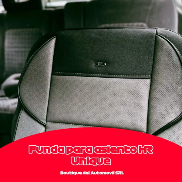 FUNDA ASIENTO  HR UNIQUE - NEGRO/GRIS