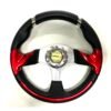 Volante-84113-PVC-RED.jpg Volante 32 cm Negro+Rojo 84113