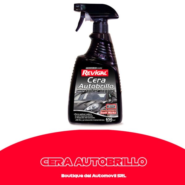Cera Autobrillo Revigal Autos Negros