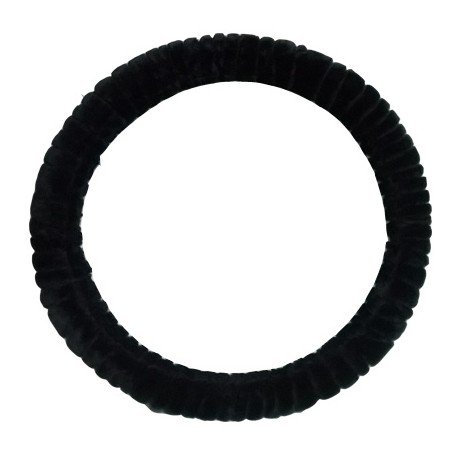 Cubre Volante de Piel Negro