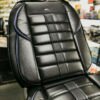 FUNDA ASIENTO  HR CARBON - CARBONO NEGRO / LINEAS AZULES