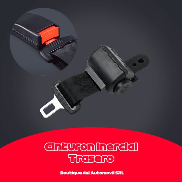 Juego x2 Cinturones de Seguridad Inercial de 2 Puntos