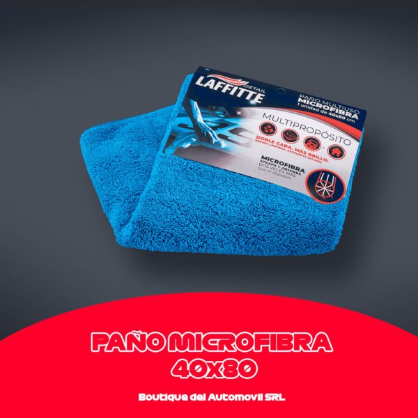 PAÑO MICROFIBRA 40X80 CM - LAFFITTÉ