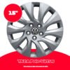 tazapolovirt Taza de Rueda para VW Polo / Virtus