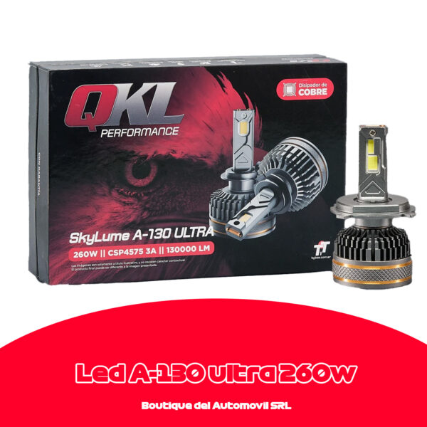Kit Cree Led Qkl A-130 Ultra 260w Canbus