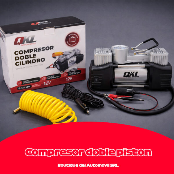 Compresor Doble Piston QKL 12V - AI130