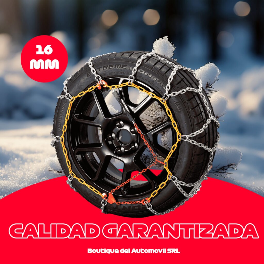 Cadenas para Nieve Metálicas Serie KB (16MM)