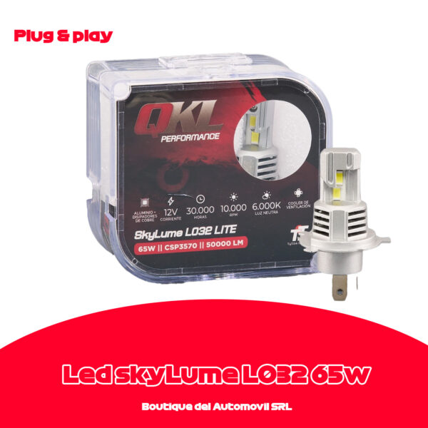 Kit de led L032 65W 50.000L Plug & Play