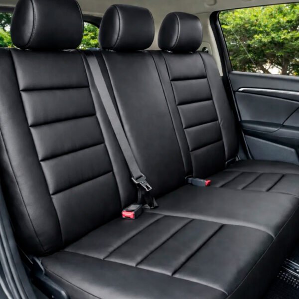 Funda Cubre Asiento Riñonera Premium Ecocuero Acolchada