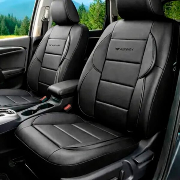Funda Cubre Asiento Riñonera Premium Ecocuero Acolchada