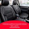 Funda Cubre Asiento Riñonera Premium Ecocuero Acolchada