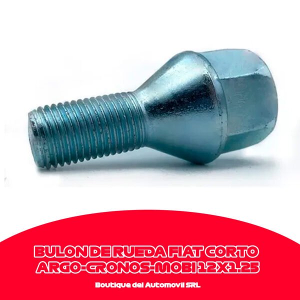 Bulón de Rueda Fiat Modelo Corto