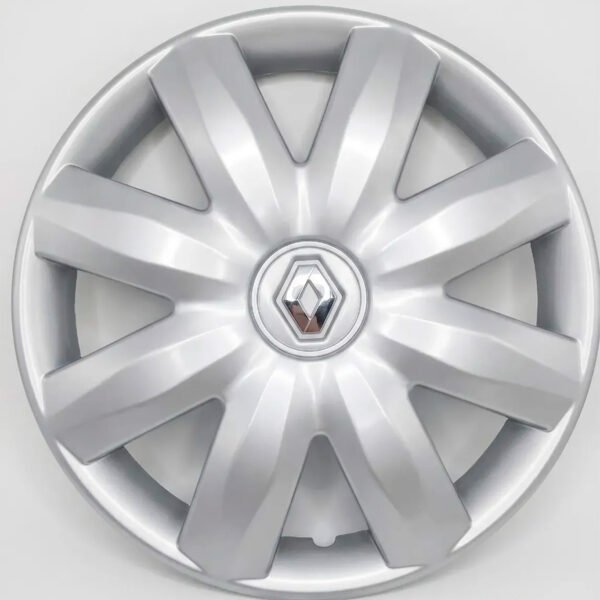 Taza Renault Clio II Kangoo (2006-2009) Logo Gris 13 y 14"